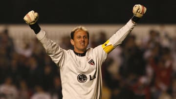 Rogerio Ceni, uno de los cinco jugadores que más partidos jugó en Copa Libertadores