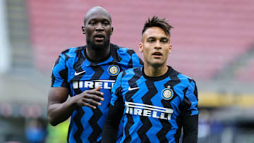 Romelu Lukaku e Lautaro Martínez