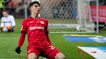 Auf der Pressekonferenz schwärmte Bayern-Trainer Hansi Flick von Kai Havertz (Foto)