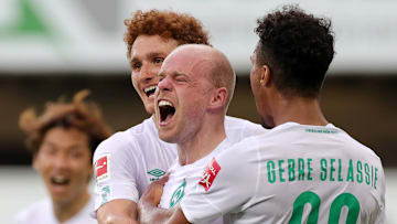 Davy Klaassen erzielte seinen ersten Doppelpack für Werder