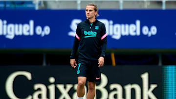 Griezmann está em baixa no Barcelona