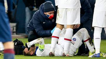 Neymar est sorti sur blessure contre Caen ce mercredi Neymar est sorti sur blessure contre Caen ce mercredi