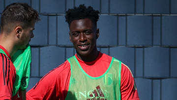 SOCCER RED DEVILS TUBIZE TRAINING WEDNESDAY
