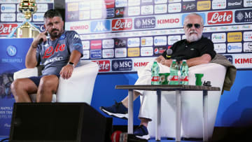 Gattuso e De Laurentiis in estate