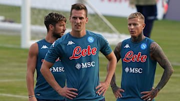 SSC Napoli Training Camp SSC Napoli Training Camp