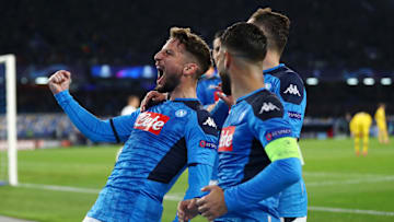 SSC Napoli v FC Barcelona - UEFA Champions League Round of 16: First Leg
