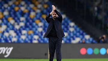 SSC Napoli v FC Barcelona - UEFA Champions League Round of 16: First Leg