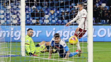 Il gol di Di Lorenzo nell'ultimo precedente del San Paolo tra le due squadre