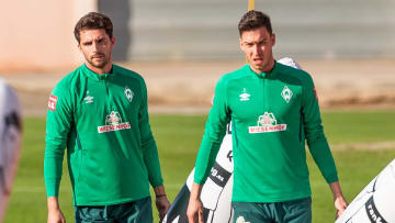 Pflegen trotz Konkurrenzkampf ein gutes Verhältnis: Stefanos Kapino und Jiri Pavlenka
