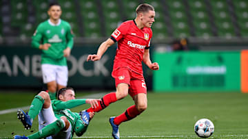 Mit bereits 17 Jahren debütierte Florian Wirtz für Bayer.