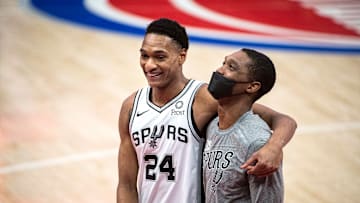 San Antonio Spurs Devin Vassell, Lonnie Walker IV