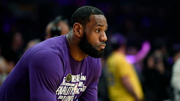 Expect to see LeBron James sit out a few more games