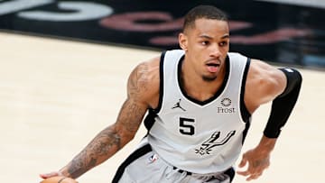 Dejounte Murray - San Antonio Spurs v Portland Trail Blazers