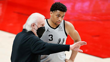 Keldon Johnson - San Antonio Spurs v Portland Trail Blazers