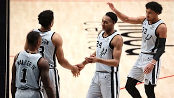 Lonnie Walker IV, Keldon Johnson, Devin Vassell, Tre Jones