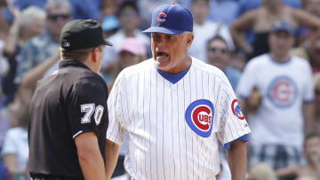 Chicago Cubs manager (and announcer) Lou Piniella