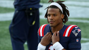 Cam Newton no ha tenido una buena actuación con los New England Patriots