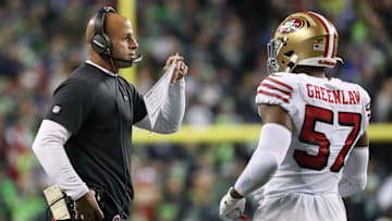 49ers defensive coordinator Robert Saleh will interview for the Browns head coaching opening 