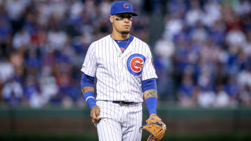 Chicago Cubs shortstop Javier Baez 