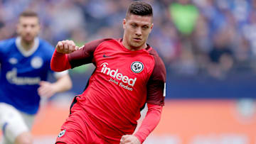 Luka Jovic könnte offenbar schon am Wochenende in den Kader von Eintracht Frankfurt zurückkehren
