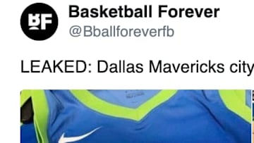 The Mavericks City jerseys supposedly leaked, and they're pretty ugly.