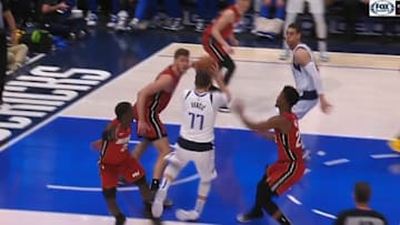 The play where Luka Doncic injured his ankle