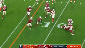 Odell Beckham Jr. got destroyed on this play against the Cardinals. Why, OBJ?!