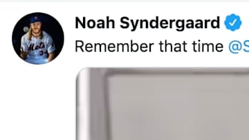 New York Mets ace Noah Syndergaard trolls SNY over trade rumors