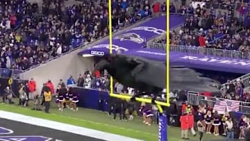 Baltimore's new clip of their mixed-reality Raven is genuinely terrifying. 
