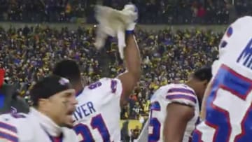 The Bills were actually dancing to 'Renegade' at Heinz Field in Week 15 vs. Steelers.