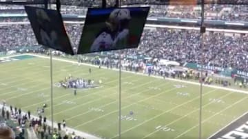 Cowboys QB Dak Prescott screaming "defer"
