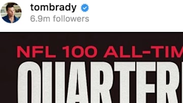 New England Patriots QB Tom Brady's Instagram Post
