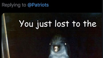 Fan's Response to Patriots Twitter