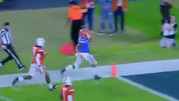 Florida Rb Lamical Perine scores less than minute into Orange Bowl on Virginia