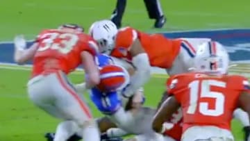 Florida QB Kyle Trask ruled down despite fumbling in Orange Bowl vs Virginia