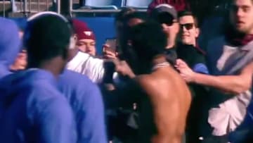 Kentucky Wildcats star Lynn Bowden punches Virginia Tech's Dashawn Crawford