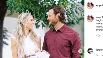 New York Yankees pitcher Gerrit Cole and his wife announced they're expecting their first child. 