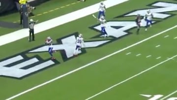 Referees almost make huge mistake in Wild Card match between the Houston Texans and Buffalo Bills.