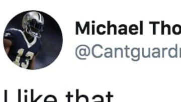 Saints WR Michael Thomas trolled the Vikings during their loss to the 49ers