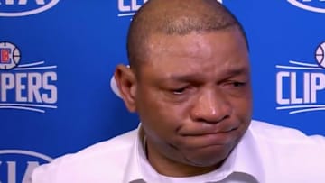 Los Angeles Clippers head coach Doc Rivers was distraught discussing Kobe Bryant's death.