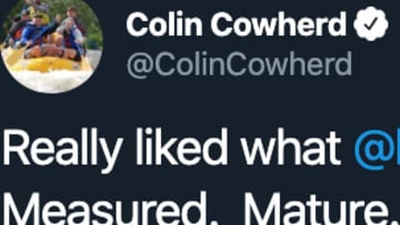 Colin Cowherd just lauded Baker Mayfield and he's simply not permitted to do that 