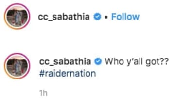 Former New York Yankees star CC Sabathia shared a NSFW post about his Super Bowl rooting interests.