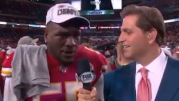 Chiefs defensive end Frank Clark completely owned Jimmy Garoppolo on Sunday night. 