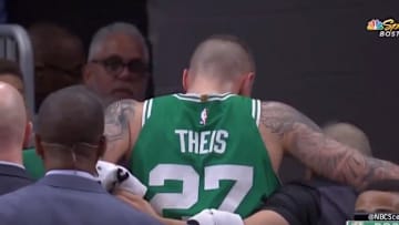 Boston Celtics center Daniel Theis