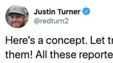 Justin Turner calls out reporters on the Mookie Betts fiasco