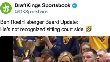Ben Roethlisberger endeared himself quickly to the West Virginia crowd. 
