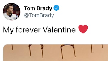 Tom Brady and Gisele showed off on Valentine's Day