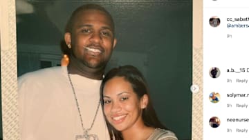 CC Sabathia posted throwback photos of he and his wife for Valentine's Day.