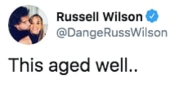 Seattle Seahawks QB Russell Wilson had a perfect response to the team signing TE Greg Olsen.