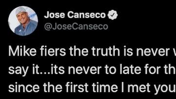Jose Canseco came to the defense of A's pitcher and Astros scandal whistleblower Mike Fiers. 